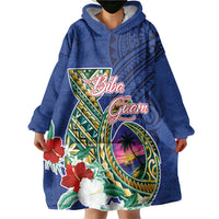 Guam Chamorro Wearable Blanket Hoodie Tribal Latte Stone and Seal Artwork Polynesian Patterns LT03 - Polynesian Pride