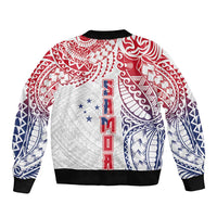 Samoa 685 Art Traditional Tattoo Pattern Bomber Jacket Gradient Color