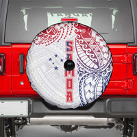 Samoa 685 Art Traditional Tattoo Pattern Spare Tire Cover Gradient Color