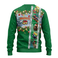 New Zealand Merry Christmas Ugly Christmas Sweater Maori Animals, Koru Tattoo - Green Xmas Style