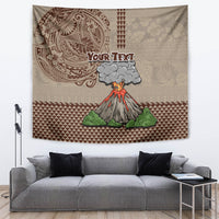 Aloha Volcano Custom Tapestry Mix Hawaiian Kakau Tribal LT03 - Polynesian Pride