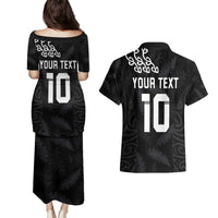 New Zealand Rugby Custom Couples Matching Puletasi and Hawaiian Shirt The Champions Aotearoa