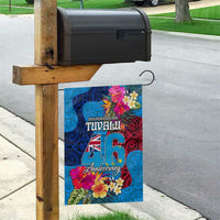 Tuvalu Independence Day Garden Flag 1st October 46th Anniversary Polynesian Jungle Flower