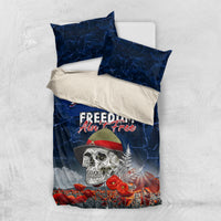 New Zealand ANZAC Day Bedding Set Freedom Ain't Free