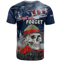 New Zealand ANZAC Day T Shirt Freedom Ain't Free LT05 - Polynesian Pride