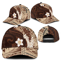 Samoa Teuila 2025 Classic Cap Samoan Siapo Pattern Brown Version LT05 - Polynesian Pride
