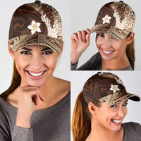 Samoa Teuila 2025 Classic Cap Samoan Siapo Pattern Brown Version LT05 - Polynesian Pride