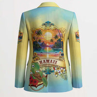 Aloha Hawaii Turtle Blazer Retro Style - Polynesian Pride