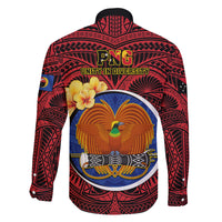 Papua New Guinea Gulf Province Family Matching Off Shoulder Short Dress and Hawaiian Shirt Mix Coat Of Arms Polynesian Pattern LT05 - Polynesian Pride