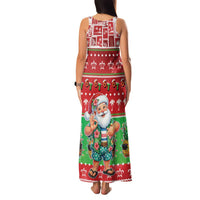 Mele Kalikimaka Hawaii Christmas Family Matching Tank Maxi Dress and Hawaiian Shirt Funny Santa 67 Gen Alpha Slang LT05 - Polynesian Pride