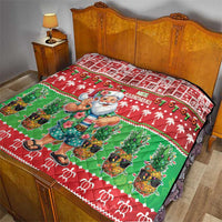 Mele Kalikimaka Hawaii Christmas Quilt Funny Santa 67 Gen Alpha Slang - Polynesian Pride