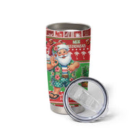 Mele Kalikimaka Hawaii Christmas Tumbler Cup Funny Santa 67 Gen Alpha Slang - Polynesian Pride