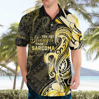 Sarcoma Awareness Hawaiian Shirt You Are Stronger Than Sarcoma