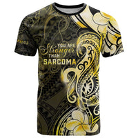 Sarcoma Awareness T Shirt You Are Stronger Than Sarcoma