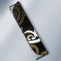 Aotearoa Waikato Tainui Auto Sun Shade Maori Tribal Pattern