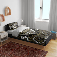 Aotearoa Waikato Tainui Bedding Set Maori Tribal Pattern