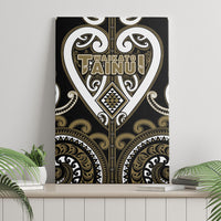 Aotearoa Waikato Tainui Canvas Wall Art Maori Tribal Pattern