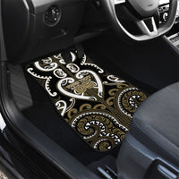 Custom Aotearoa Waikato Tainui Car Mats Maori Tribal Pattern