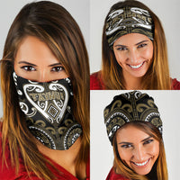 Aotearoa Waikato Tainui Neck Gaiter Maori Tribal Pattern