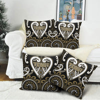 Aotearoa Waikato Tainui Pillow Cover Maori Tribal Pattern