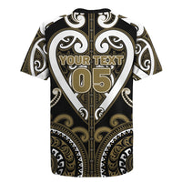 Custom Aotearoa Waikato Tainui Rugby Jersey Maori Tribal Pattern