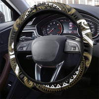 Aotearoa Waikato Tainui Steering Wheel Cover Maori Tribal Pattern