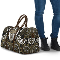 Aotearoa Waikato Tainui Travel Bag Maori Tribal Pattern