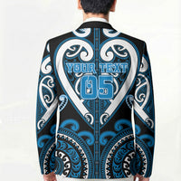Custom Aotearoa Ngati Kahungunu Blazer Maori Tribal Pattern