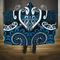Aotearoa Ngati Kahungunu Hooded Blanket Maori Tribal Pattern