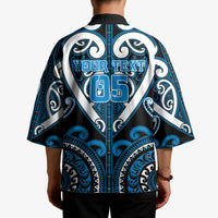 Custom Aotearoa Ngati Kahungunu Kimono Maori Tribal Pattern