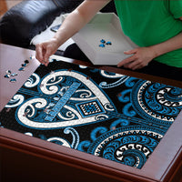 Aotearoa Ngati Kahungunu Puzzle Maori Tribal Pattern