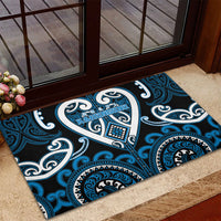 Aotearoa Ngati Kahungunu Rubber Doormat Maori Tribal Pattern