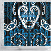 Aotearoa Ngati Kahungunu Shower Curtain Maori Tribal Pattern