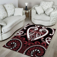 Aotearoa Te Arawa Area Rug Maori Tribal Pattern