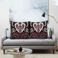 Aotearoa Te Arawa Pillow Cover Maori Tribal Pattern