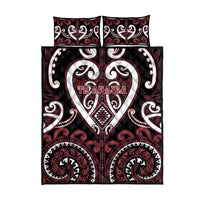 Aotearoa Te Arawa Quilt Bed Set Maori Tribal Pattern