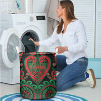 Aotearoa Ngai Tuhoe Laundry Basket Maori Tribal Pattern