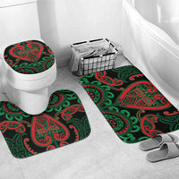 Aotearoa Ngai Tuhoe Bathroom Set Maori Tribal Pattern