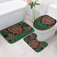 Aotearoa Ngai Tuhoe Bathroom Set Maori Tribal Pattern