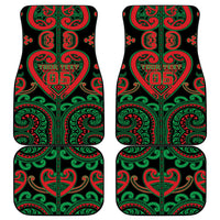 Custom Aotearoa Ngai Tuhoe Car Mats Maori Tribal Pattern