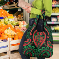Aotearoa Ngai Tuhoe Grocery Bag Maori Tribal Pattern