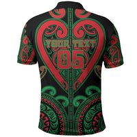 Custom Aotearoa Ngai Tuhoe Polo Shirt Maori Tribal Pattern LT05 - Polynesian Pride