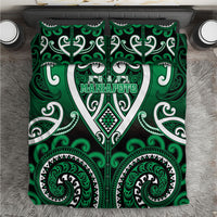 Aotearoa Ngati Maniapoto Bedding Set Maori Tribal Pattern