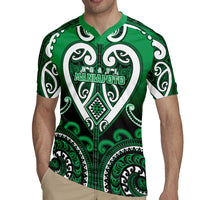 Custom Aotearoa Ngati Maniapoto Rugby Jersey Maori Tribal Pattern