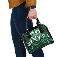Aotearoa Ngati Maniapoto Shoulder Handbag Maori Tribal Pattern