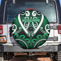 Aotearoa Ngati Maniapoto Spare Tire Cover Maori Tribal Pattern
