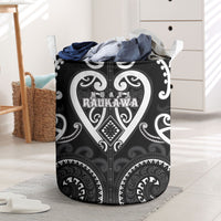 Aotearoa Ngati Raukawa Laundry Basket Maori Tribal Pattern