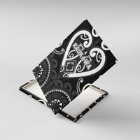 Aotearoa Ngati Raukawa Canvas Wall Art Maori Tribal Pattern