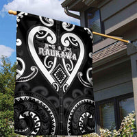 Aotearoa Ngati Raukawa Garden Flag Maori Tribal Pattern