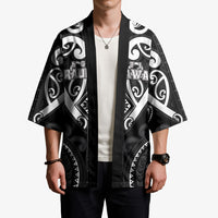 Custom Aotearoa Ngati Raukawa Kimono Maori Tribal Pattern